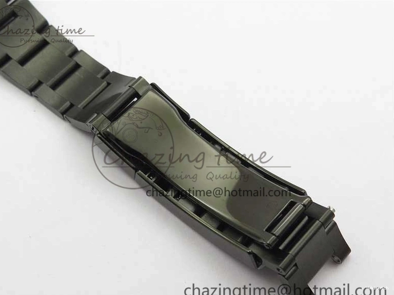 1:1 V6F Blaken Best 904L Date Submariner PVD Edition A2824 0322